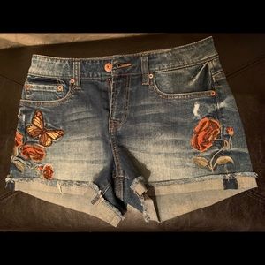 Jean shorts
